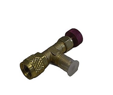 PRIKLJUCNI VENTIL LOCK VALVE FC34A HC-1221 R410 1/4-5/16F CRVENI