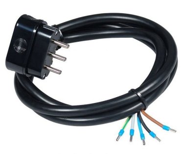 PRIKLJUCNI KABEL PPJ 5X2.5mm/3m SA VILJUSKOM