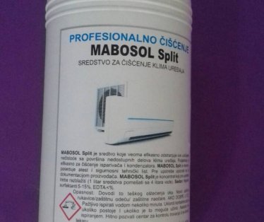Tecnost za profesionalno ciscenje klima uredjaja ,Mabosol Split ,1L