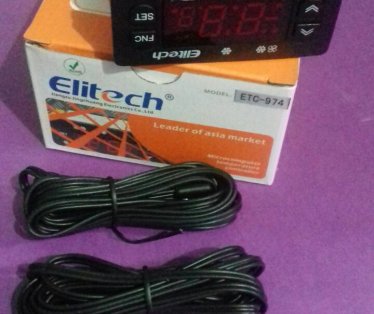 Digitalni termostat etc-974 ELITECH 2 sonde