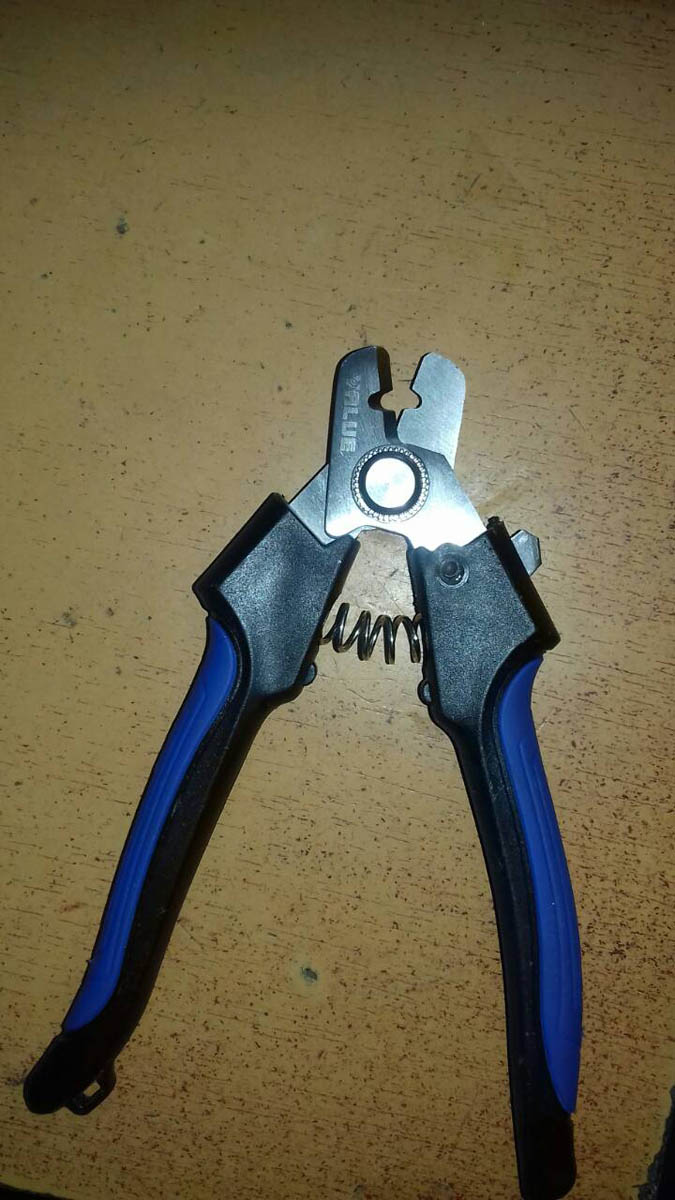 Klesta (secice) za kapilarnu cev VRT-101 Value