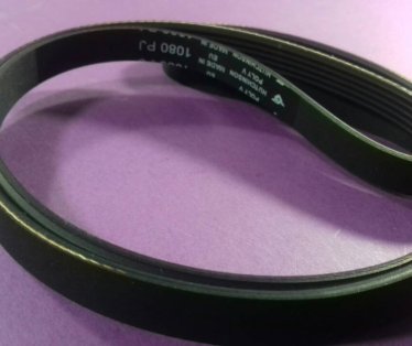 Remen ves masine 1080 J5 PJ  crni Hutchinson