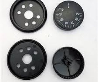 Dugme termostata bojlera univerzalno ,crno 0-90C