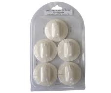 Dugme sporeta SLOBODA -belo (set od 5kom)