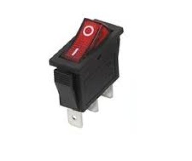 Prekidac kvarcne peci 3 izvoda sa sijalicom