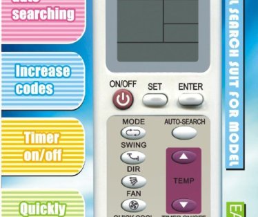 Daljinski klime  KT-109  UNIVERZALNI