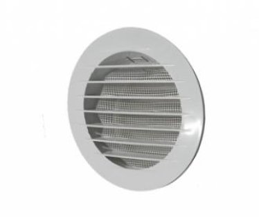 Zaluzina fi125 okrugla  sa mrezicom 19.0086