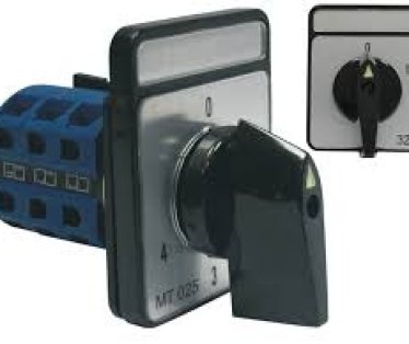 Grebenasti prekidac 0-1-2-3-4  25A  trofazni