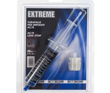 ZAPTIVAC EXTREME 30ml + PRIKLJUCAK ZA AUTOKLIMU TR1062.C.J7.S2  ·Sredstvo za trajno zaptivanje curenja u A/C sistemima. ·Zaustavlja mala curenja na metalnim i gumenim delovima. ·Ne sadrži polimere i ne začepljuje kompresore A/C sistema. ·Idealno sredstvo za prevenciju curenja. ·Adapter omogućava brzo ubrizgavanje direktno u A/C instalaciju Nastavak za auto klimu- direktno ubrizgavanje.