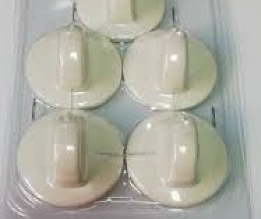 Set dugmadi Sloboda beli i braon 5kom DS016