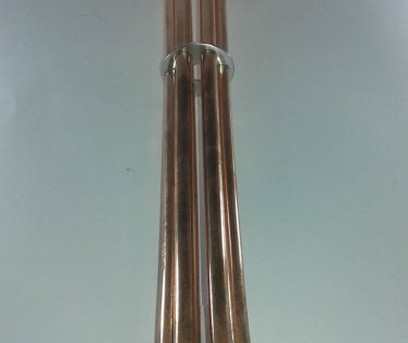 Grejac za elektricni kotao EI NIS bez navoja 3x2000w L 380mm fi 8.1mm IEGK017