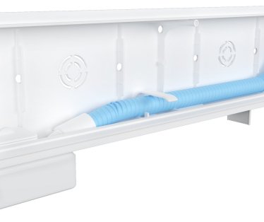 INSTALACIONA KUTIJA ZA KLIMA UREDJAJE 9899-270-01 430X160X65 HORIZONTALNI IZLAZ SA SIFONOM