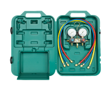 MANOMETARSKA BATERIJA REFCO BM2-3-DS-CLIM R22 R407 R410 SA CREVIMA CCL-36 U KOFERU