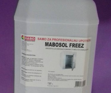 Tecnost  za ciscenje komora i tunela za zamrzavanje  Mabosol freez ,5l